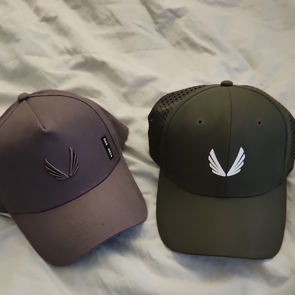 ASRV Men's Hats in Olive and Taupe